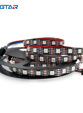 GS8208LED灯带幻彩12V60灯5050RGB内置黑板防水可编程全彩软灯条