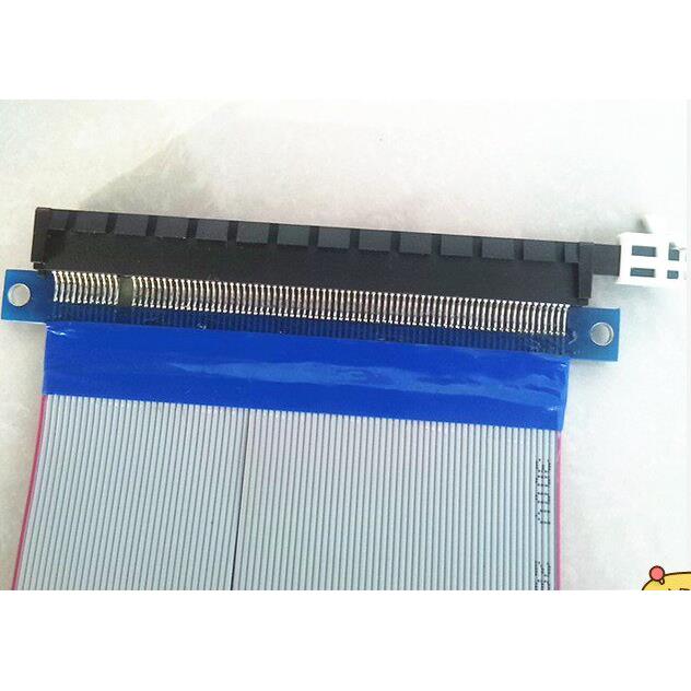 PCI-E 16X延长线 显卡延长线 带扣软排线 PCI-E延长线线长15CM