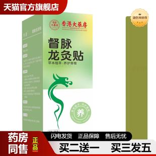 捷医师推荐 加长加大尺寸督脉龙灸贴艾灸贴灸背灸脊椎全身通用透气