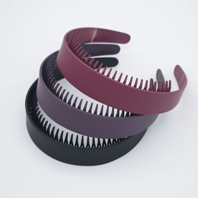 头箍前额碎发哑光带齿防滑发卡