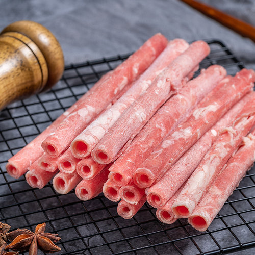 聚宝源羊肉卷/肥牛卷360g*3袋