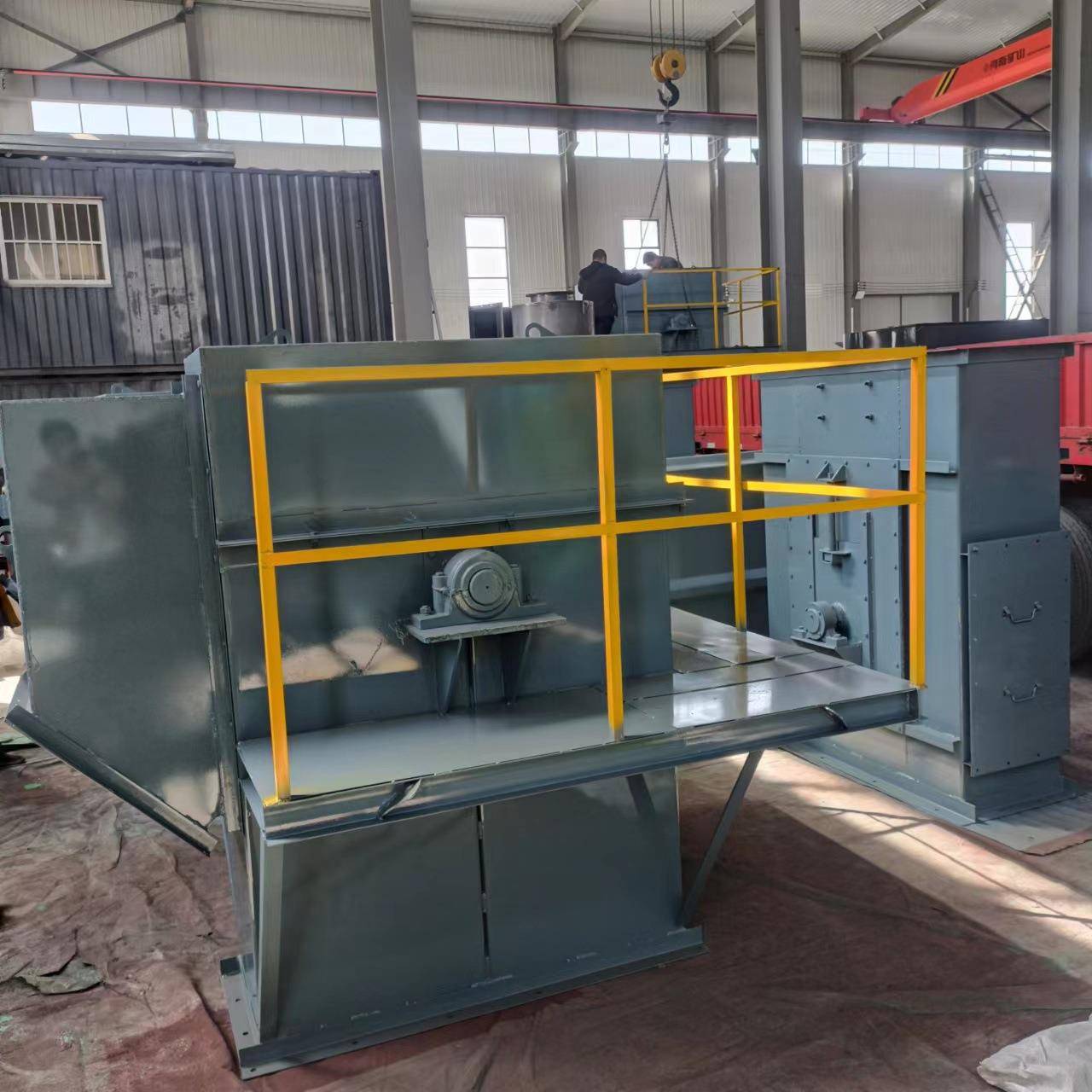 th400斗式砂石提升机送料机物料提升机水泥沙子颗粒垂直上料机