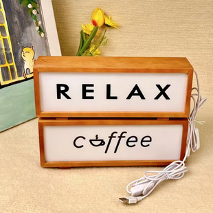 新款带灯中空干花相框led发光双面透明玻璃框创意立体亚克力框灯