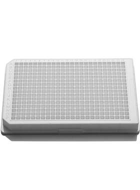 LABSELECT(甄选)11615 384孔细胞培养板,白色框,透明平底