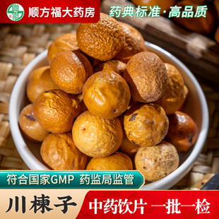 川楝子中药饮片500g药用川楝子中药材炒川楝子苦楝子楝实金铃子