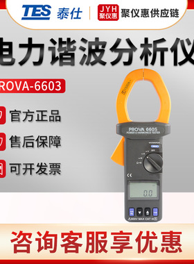 台湾泰仕PROVA-6603/6605 交流电力及谐波分析仪 电子质量钳形表