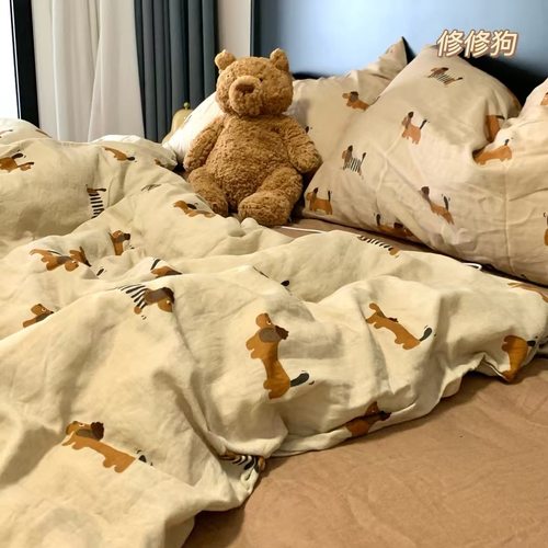 A类母婴级全棉双层纱被套