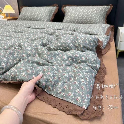 A类100全棉双层纱母婴级少女心