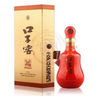 【假一赔十】安徽口子窖20年二十年500ml*1瓶兼香型纯粮食酒41度