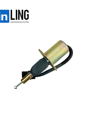 柴油发动机组停机电磁阀3932017断油电磁铁熄火控制器高效