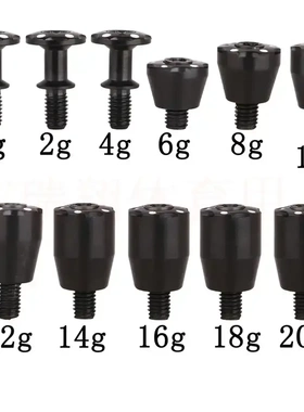 新款高尔夫球杆配件 红蜘蛛推杆 R7 R11 R11S R1 黑色配重螺丝