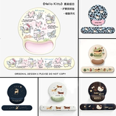 护腕鼠标垫办公腕垫滑鼠垫女生高颜值电脑键盘手托 全国热销