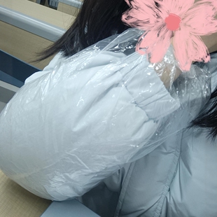 一次性袖套隐形袖套羽绒服防水防油防脏神器浅色羽绒服女冬天专用