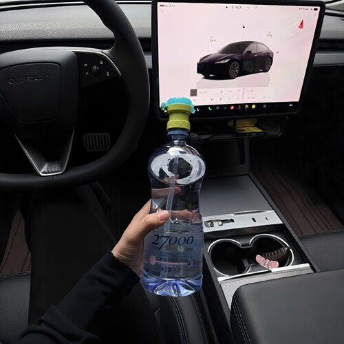 【露思同款】27000矿泉水吸管瓶盖转接头大口径开车健身喝水神器