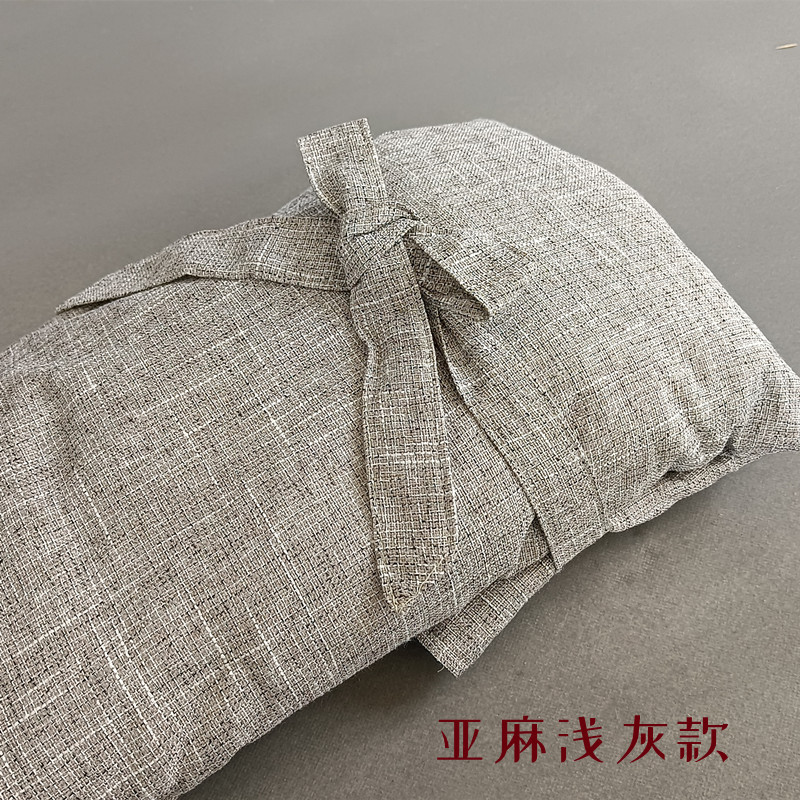 批发古琴囊粗麻琴衣亚麻琴套单肩背古琴袋中国风素色布袋古琴包