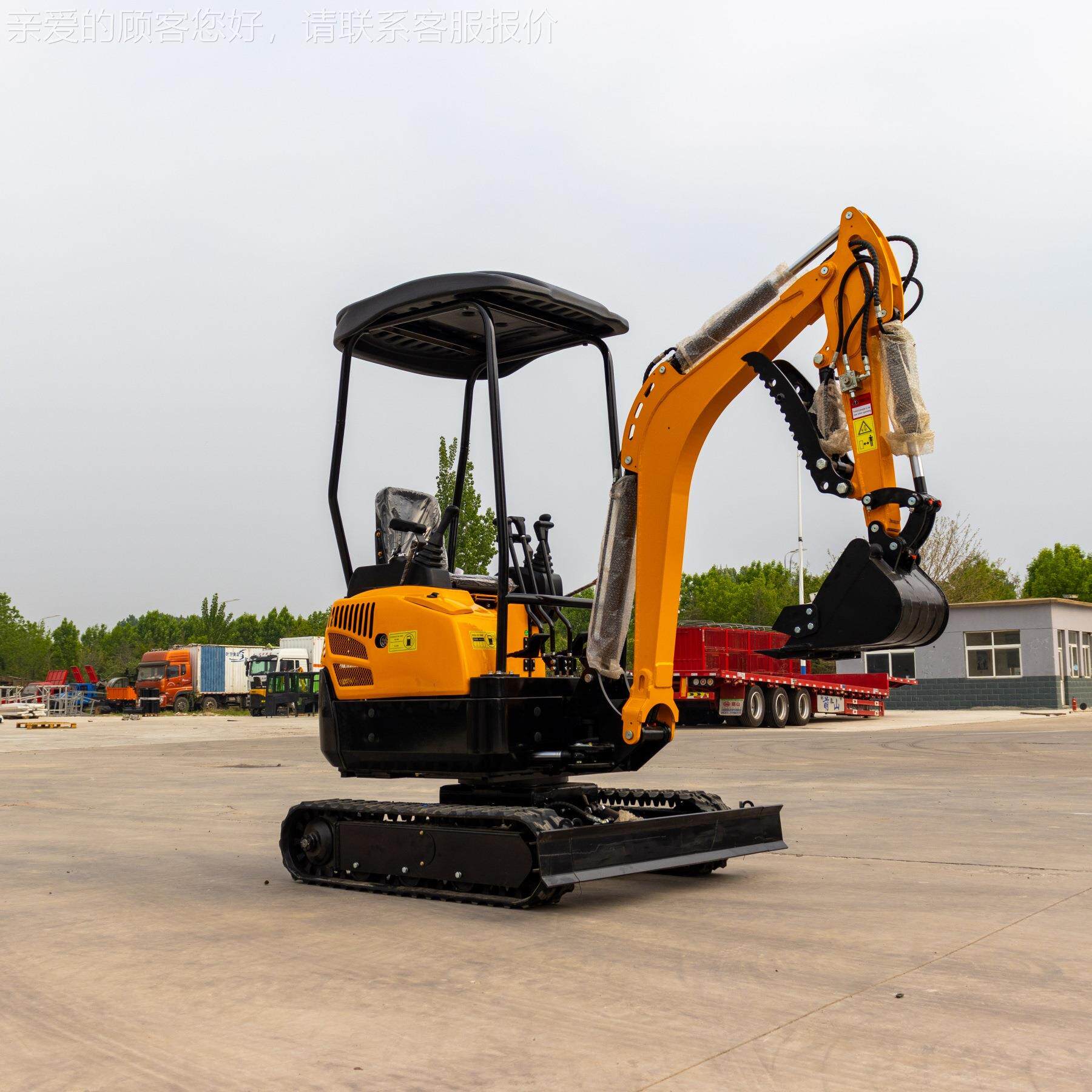 ightop工厂直H售8液1压挖机1.T迷你C8hinese excavator出口630俄