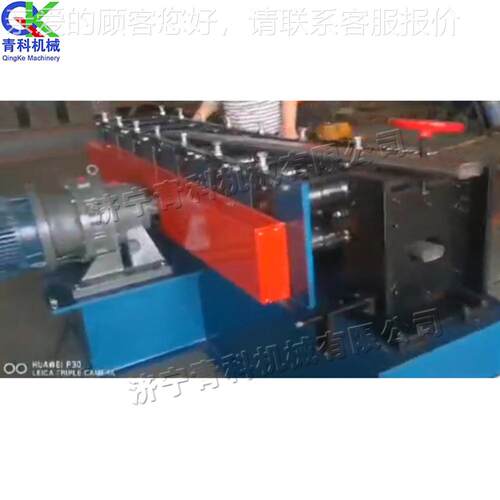 电动管变椭圆管机 卧式金属钢管压管机全自圆动椭管成型 qk-sdi-5