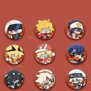 现货 新春联萌系列周边徽章雷狮格瑞金嘉德罗斯卡米尔 凹凸世界