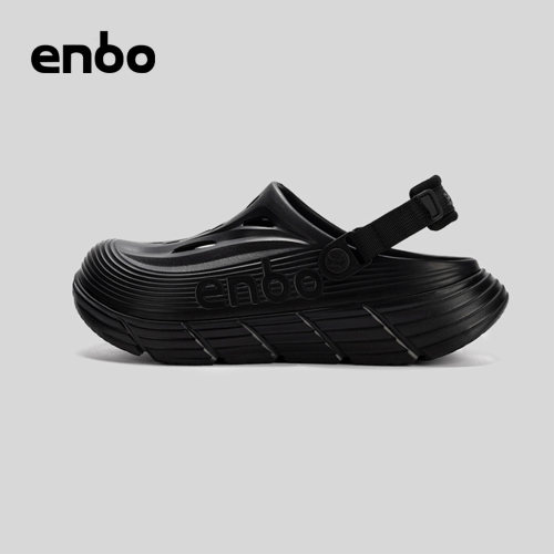 ENBO春夏洞洞鞋碳板足弓支撑