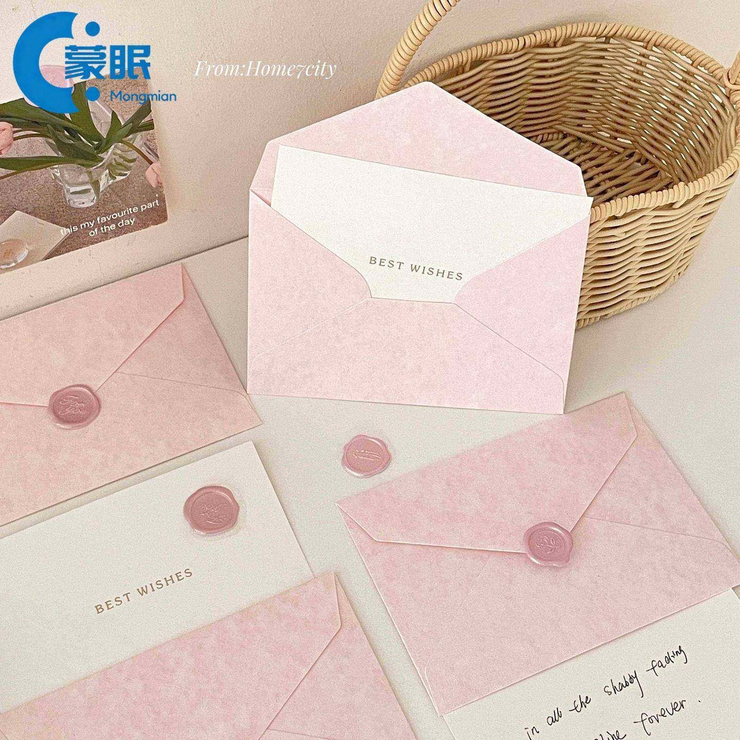 情人节花束包装纸少女粉色系信封贺卡套装高品质肌理感手写信留言,家居饰品,其他工艺饰品,淘宝优惠券,粉丝福利购,淘宝优惠卷