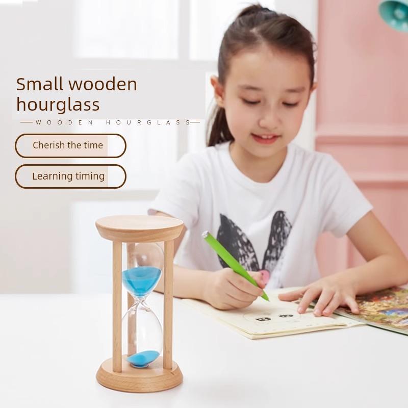 时间沙漏计时器3/5/10/15/20/30分钟半小时儿童防摔计时流沙装饰