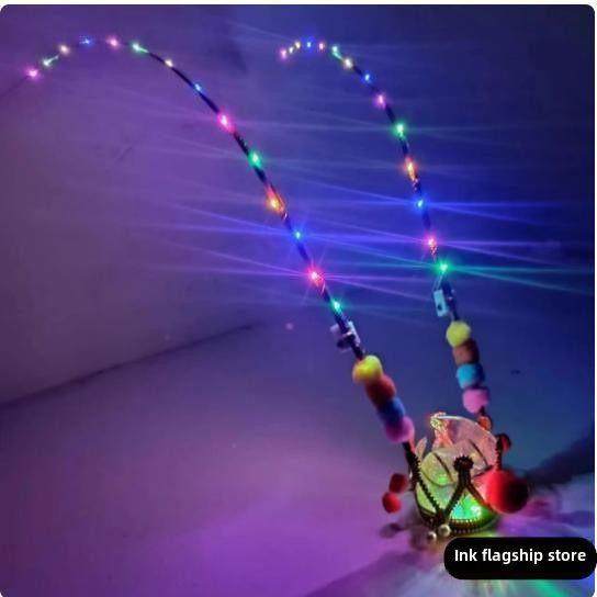 孙悟空衣服头饰发光紫金冠发光状元帽齐天大圣头冠美猴王帽子皇冠