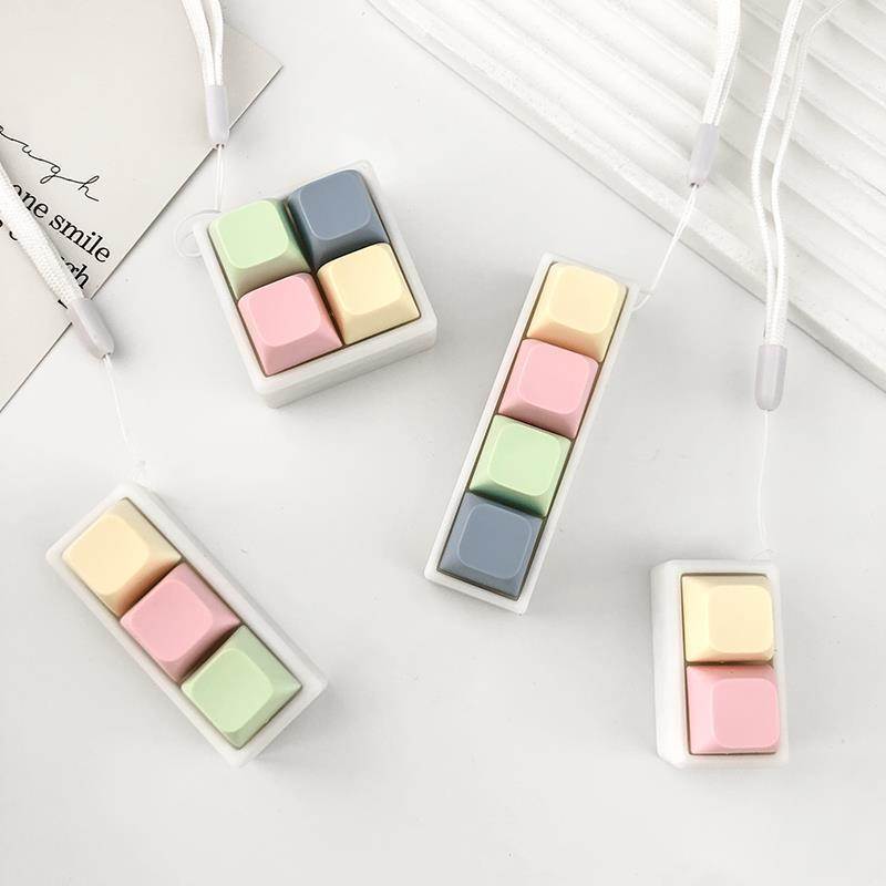 按按乐解压玩具儿童创意捏捏乐手指无聊解闷发泄神器键盘按键挂件