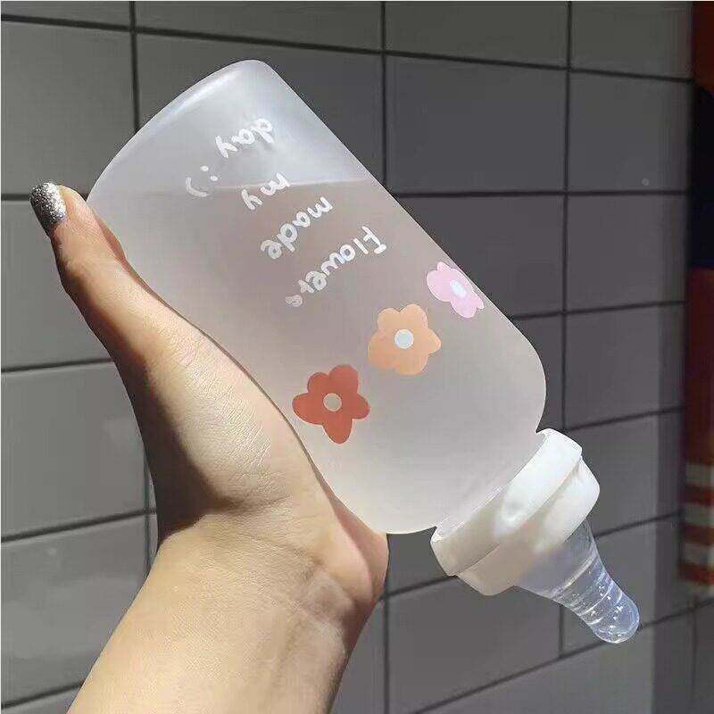 躺着喝的水杯大人女奶朋友专属网红成人奶嘴式奶瓶杯瓶子学生少女