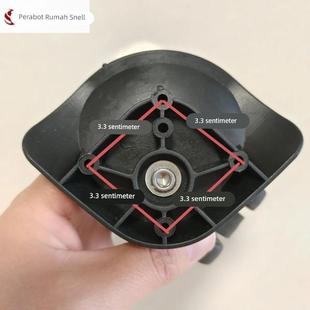 旅行箱万向轮轮子万向轮轮子行礼李箱轮子万向轮件万向轮密码箱轱