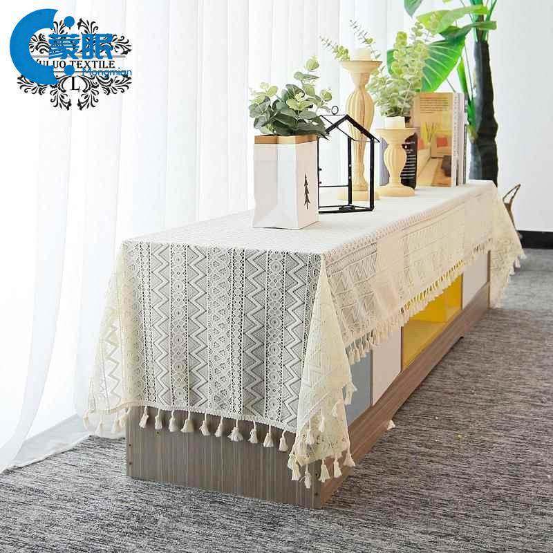 法式田园蕾丝茶几布桌布电视柜盖布布艺美式复古斗柜鞋柜子盖巾,居家布艺,万能盖巾,淘宝优惠券,粉丝福利购,淘宝优惠卷