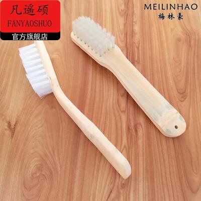 长柄竹子硬毛洗鞋刷子家用刷鞋刷尼龙长毛清洁刷多用强力清洗刷子