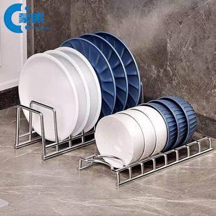 碗架全不锈钢碗架不锈钢碗架盘子支架碗筷沥水架厨房置物架碗碟收