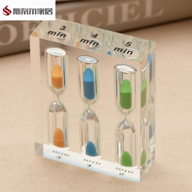 沙漏2分钟2分钟沙漏沙漏计时器成人时器1/2/3/4/5分钟 创意时间漏