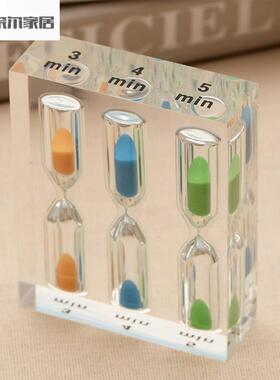 沙漏2分钟2分钟沙漏沙漏计时器成人时器1/2/3/4/5分钟 创意时间漏