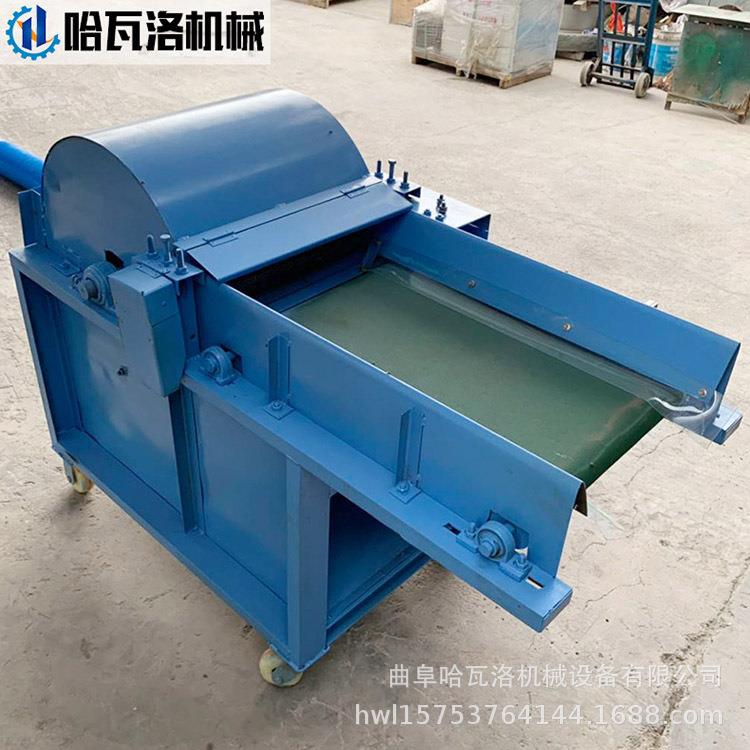 旧被开松机价格旧衣服开绒机生产厂家旧棉套开松机广东出口