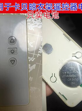 遥控器专用纽扣电池CR2450