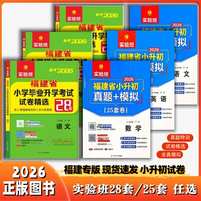 福建省小学毕业升学考试试卷28套