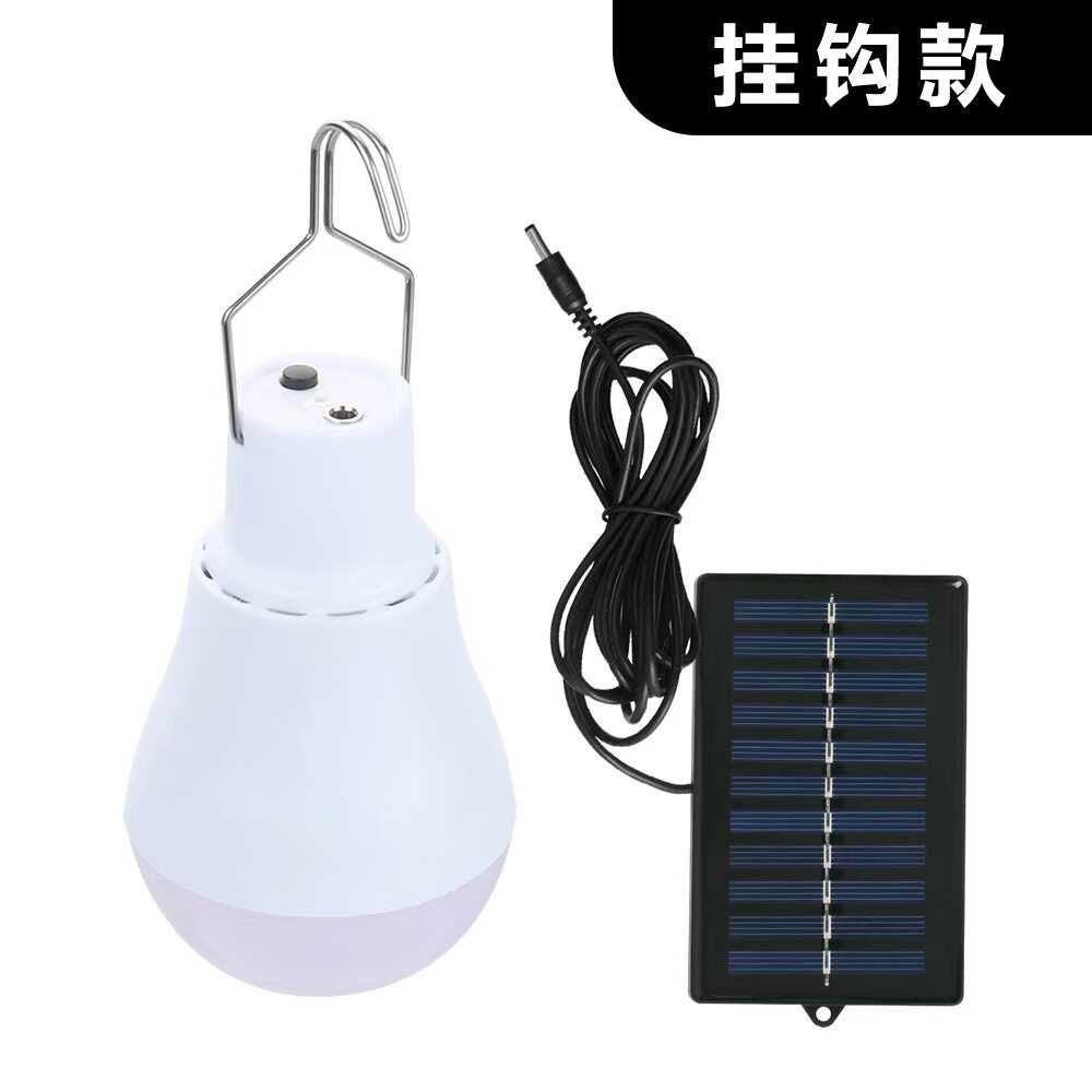 太阳能灯超亮充电野营地摊应急帐篷摆摊夜市照明家用灯特亮挂灯泡