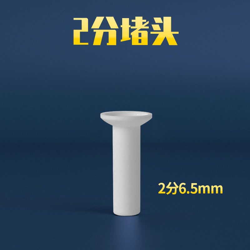 2分快接堵头 纯水机净水器过滤器管线机机箱快速接头配件 防尘
