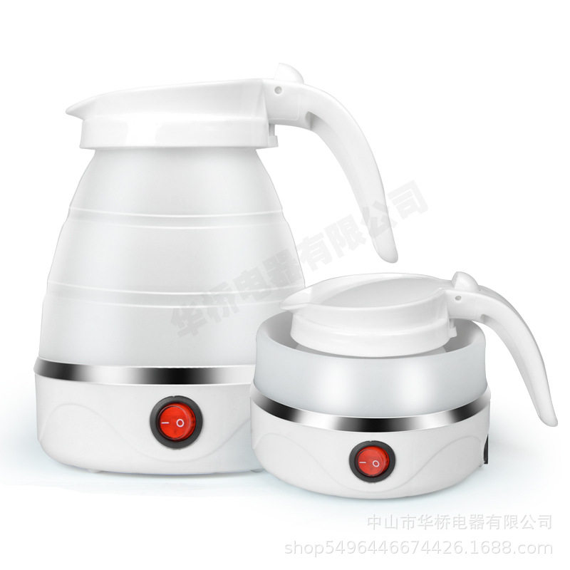 硅胶折叠电热水壶家用便携式烧水壶旅行酒店保温可调温小型热水壶