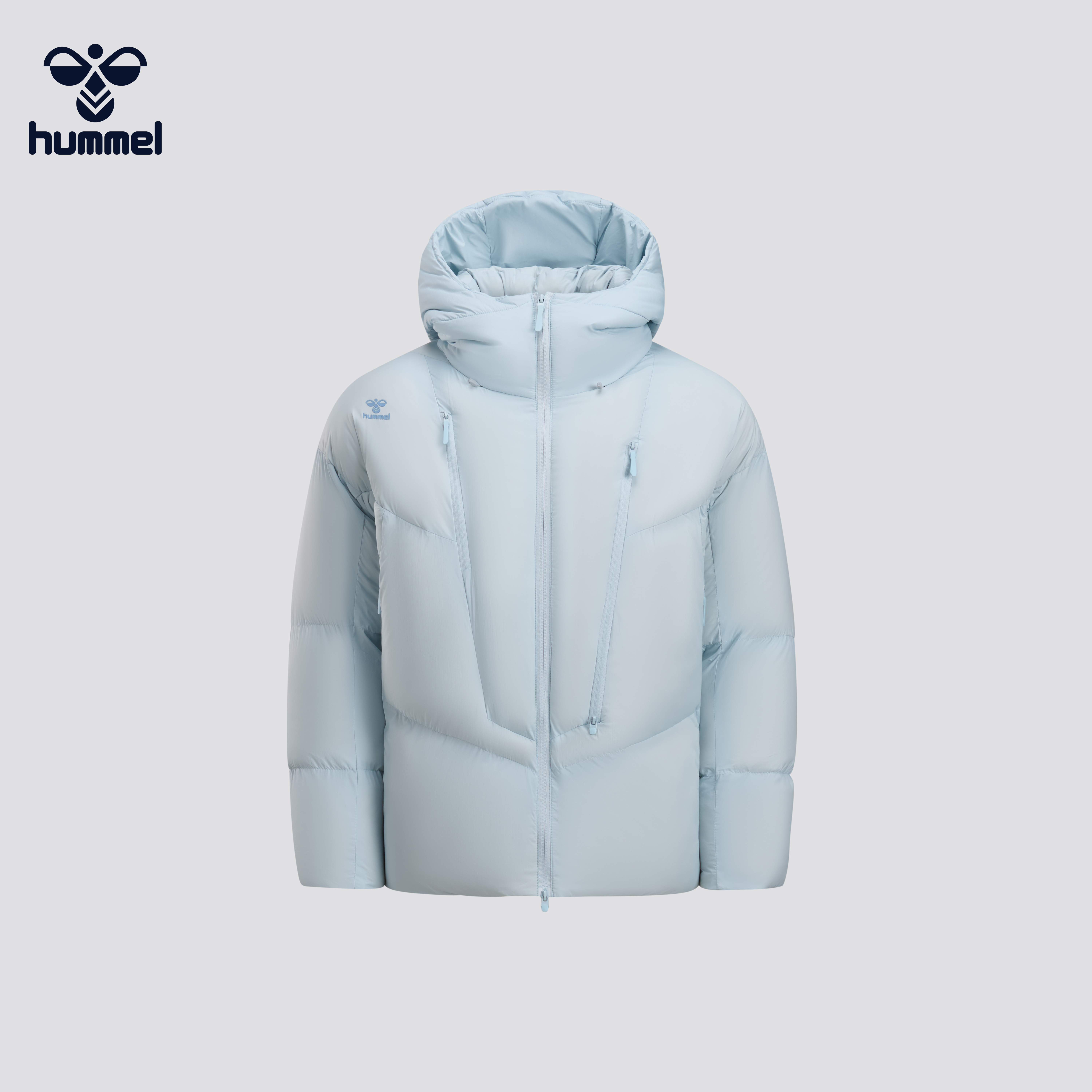 HUMMEL足球棉服男冬季保暖外套