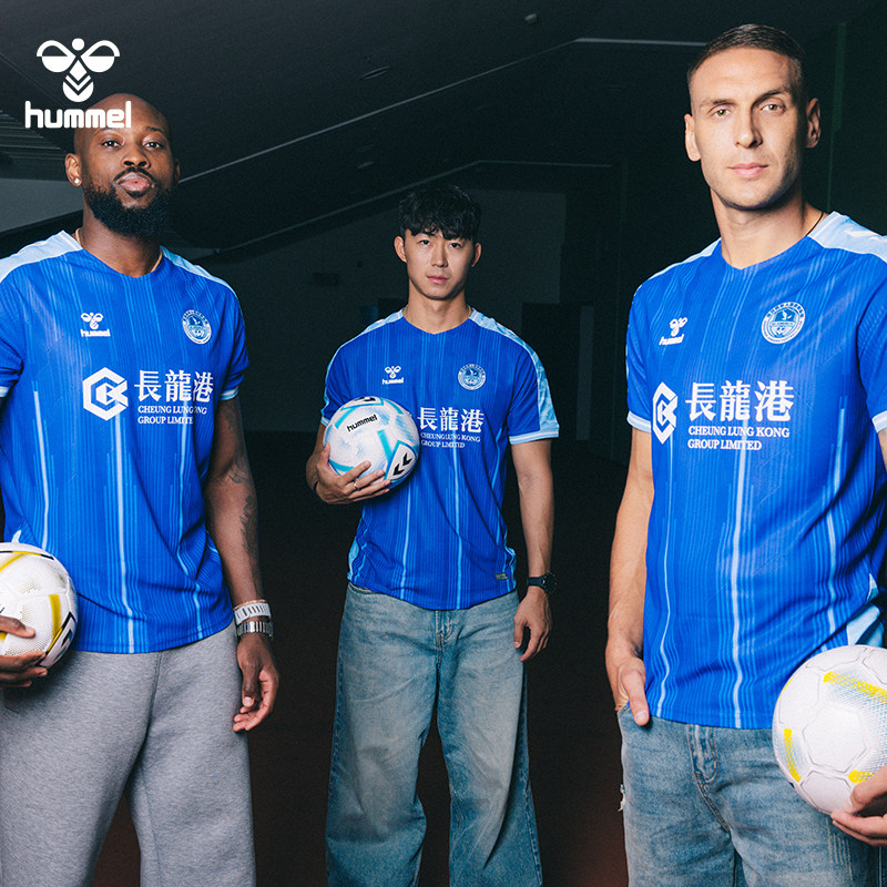 hummel深圳青年人中甲俱乐部2026赛季球员版主客场球衣球迷足球服