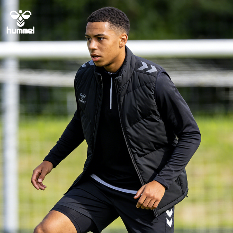 HUMMEL棉服马甲男秋冬户外训练运动舒适时尚保暖官方定制坎肩背心,运动服/休闲服装,棉马甲,淘宝优惠券,粉丝福利购,淘宝优惠卷