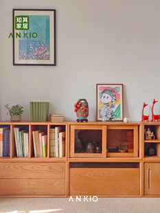 电视柜自由组合柜客厅沙发旁柜靠墙多功能斗柜