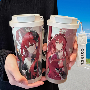 龙族卡塞尔之门诺诺手办周边保温杯学生吸管大容量316不锈钢车载