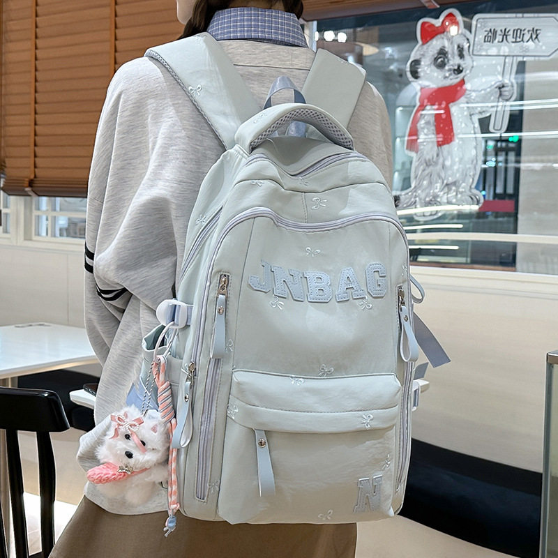 初中女生书包女韩版高中大学生大容量背包女双肩旅游轻便高颜值小