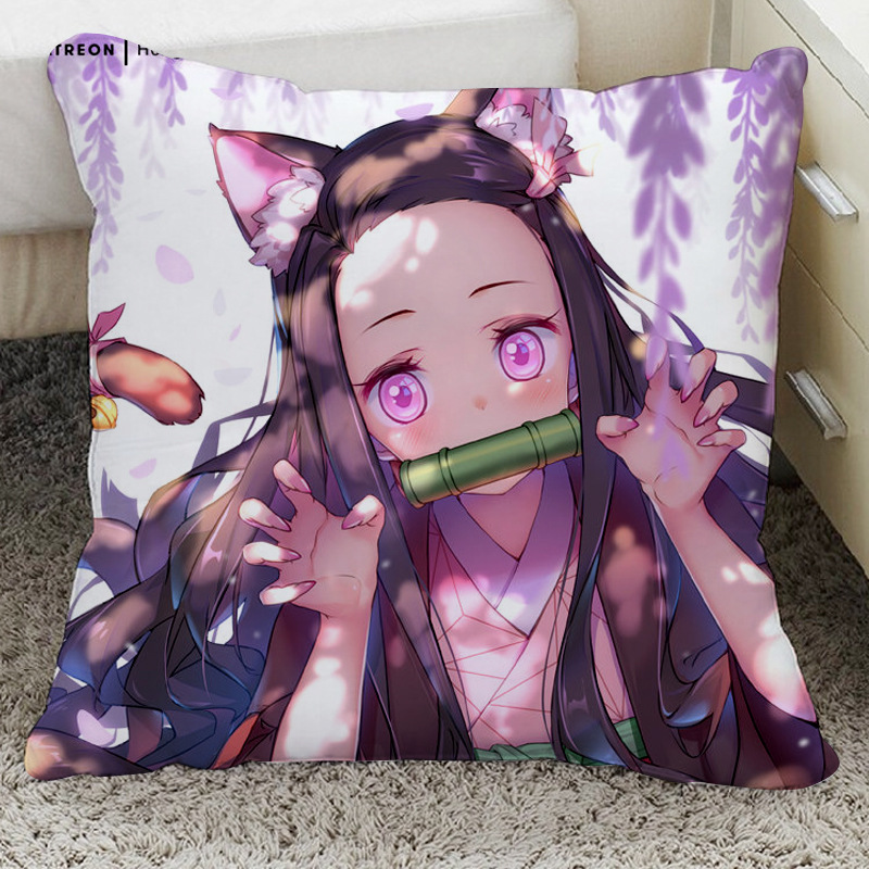 抱枕鬼灭之刃手办周边祢