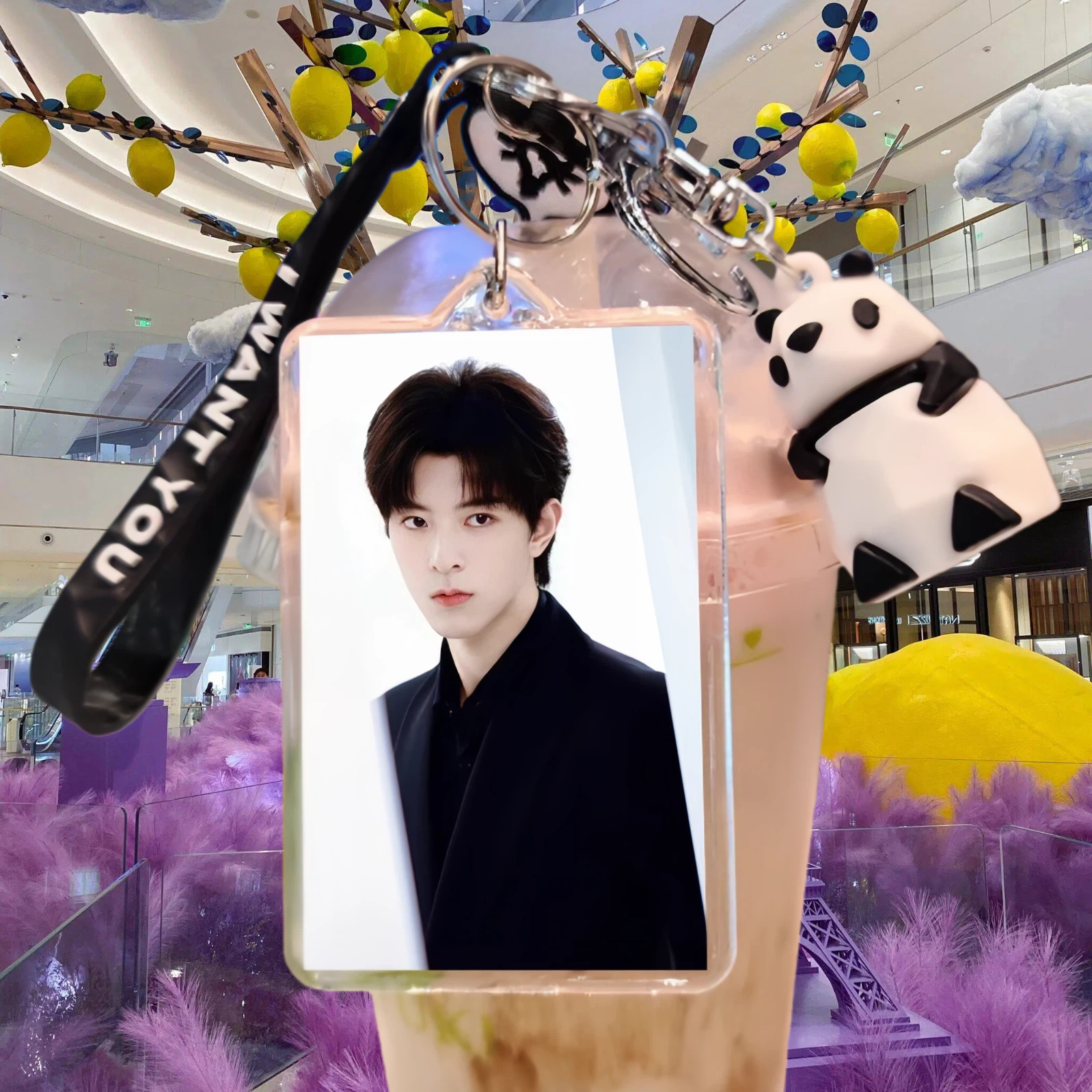 黄星邱鼎杰卡通公仔手办周边钥匙扣2025年新款照片双面制作送人礼