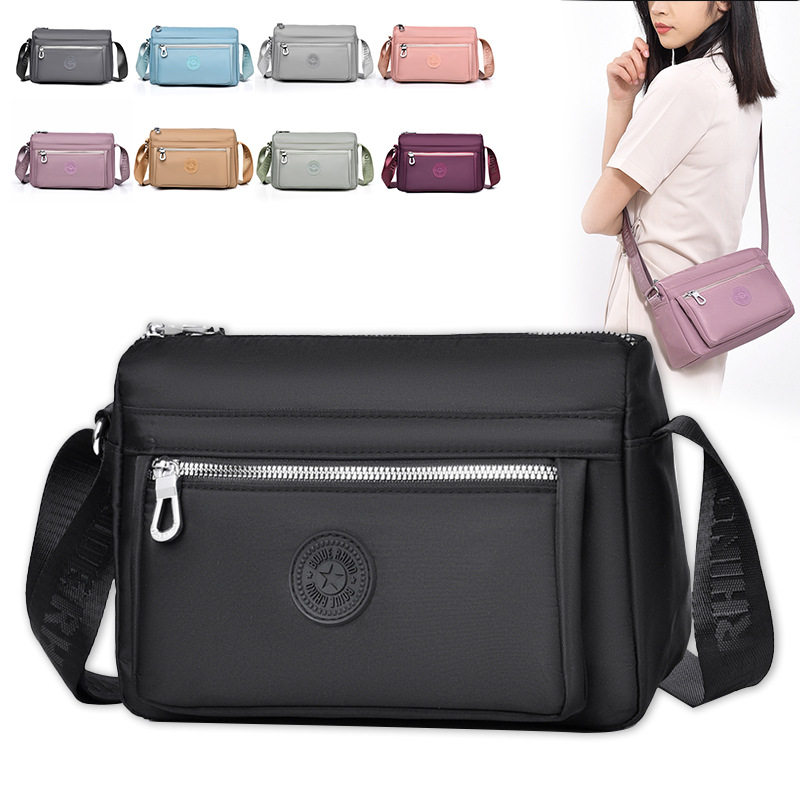 斜挎包女士大容量时尚百搭简约高级感妈妈包休闲小包通勤单肩包