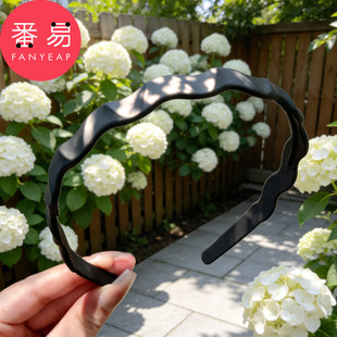 发箍 敷面膜头箍带齿发卡压发头饰洗脸用发箍发卡 男B1pq808